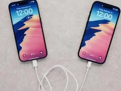 临江苹果15维修店分享iPhone15可以给安卓充电吗